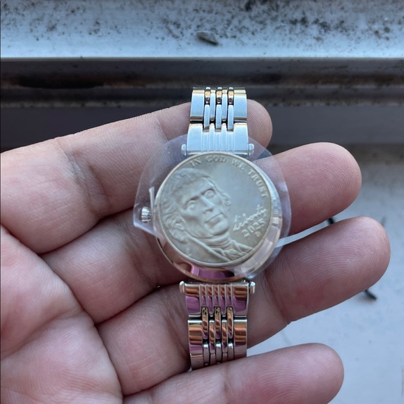 Bulova Silver Women's Watch with Black Dial - Picture 6 of 8